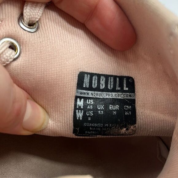 NOBULL Pink Camo High Top Workout Lifting Shoes - Picture 9 of 10